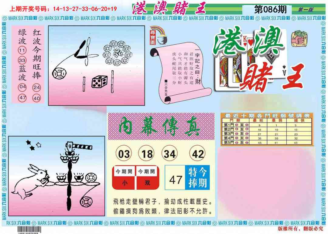 086期港澳赌王A[图]